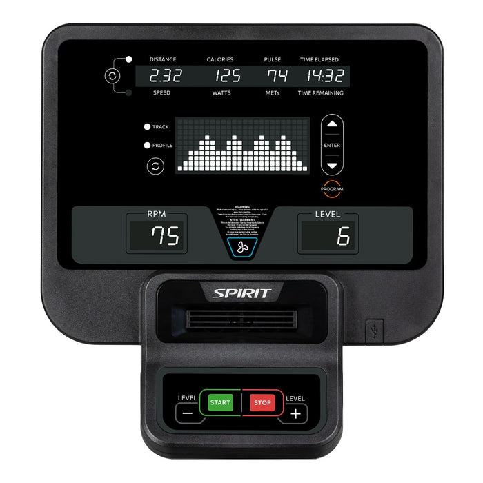 Spirit Fitness CR800 Recumbent Bike