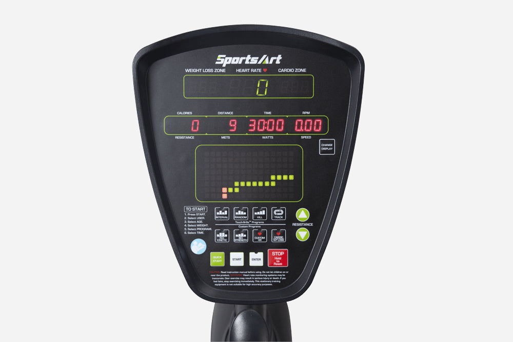 Sports Art C521M Rehabilitation Bi-directional Recumbent Bike