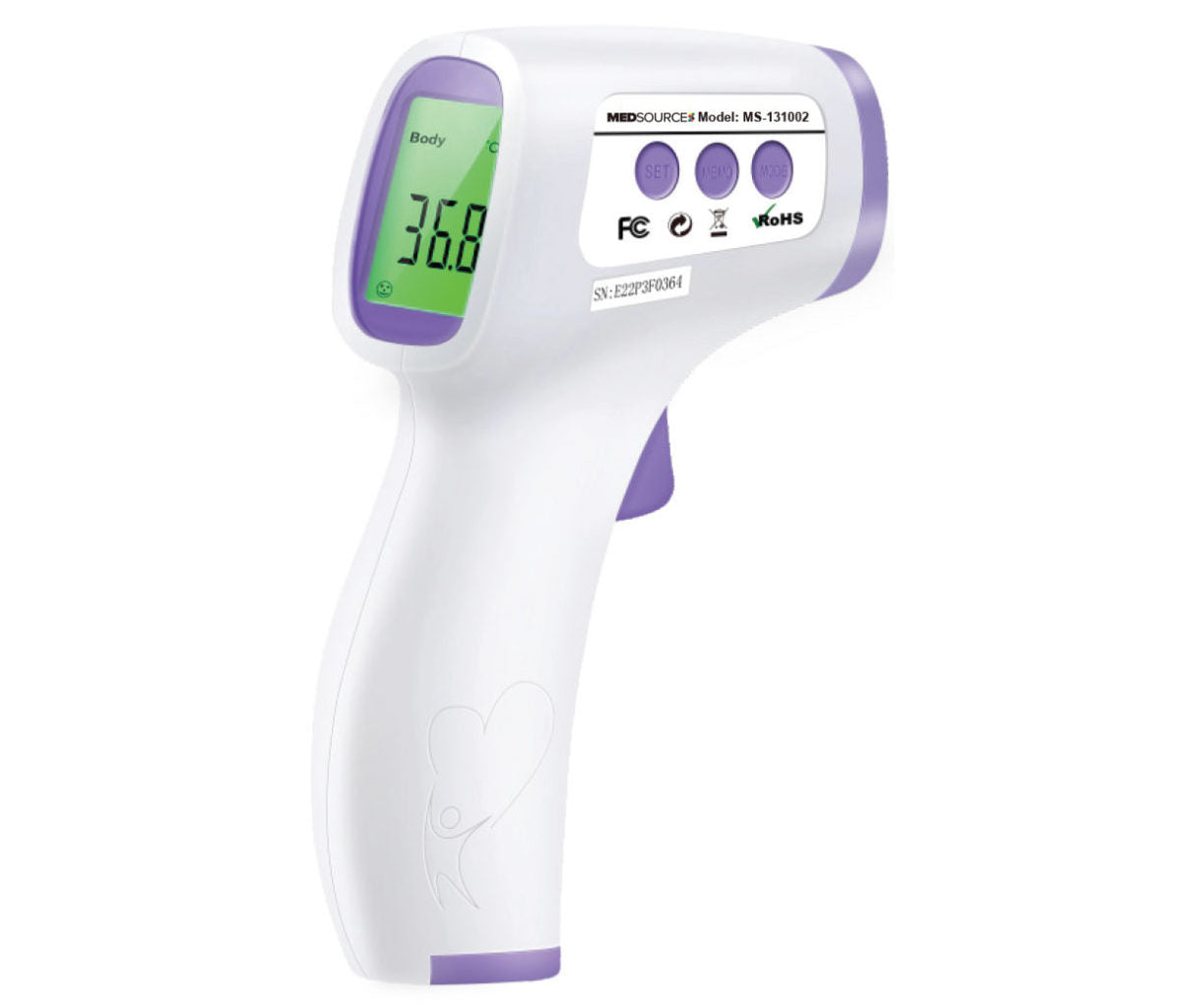 Thermomètre infrarouge sans contact - Drexco Médical
