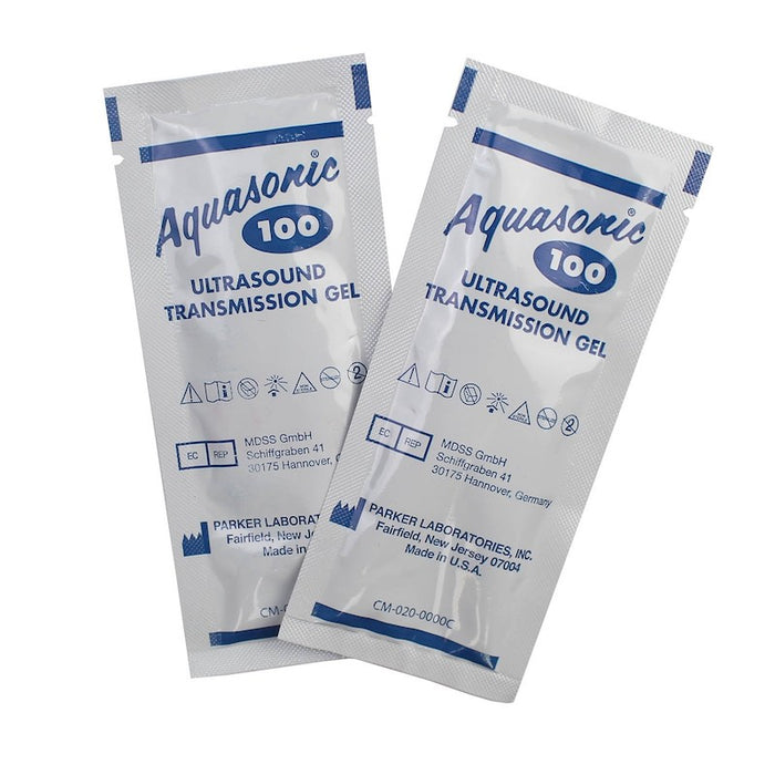 Sterile Aquasonic Ultrasound Gel 20gr Packets - 48/Box