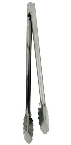 16" Stainless Steel Tongs