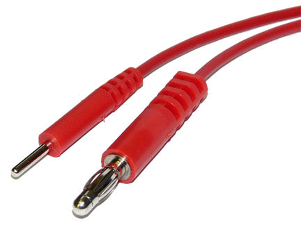 Red Lead Wire Banana-Pin Tips