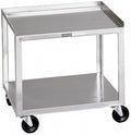 Stainless Steel Cart - 2 Shelf  (20"H x 19"W x 17"D)